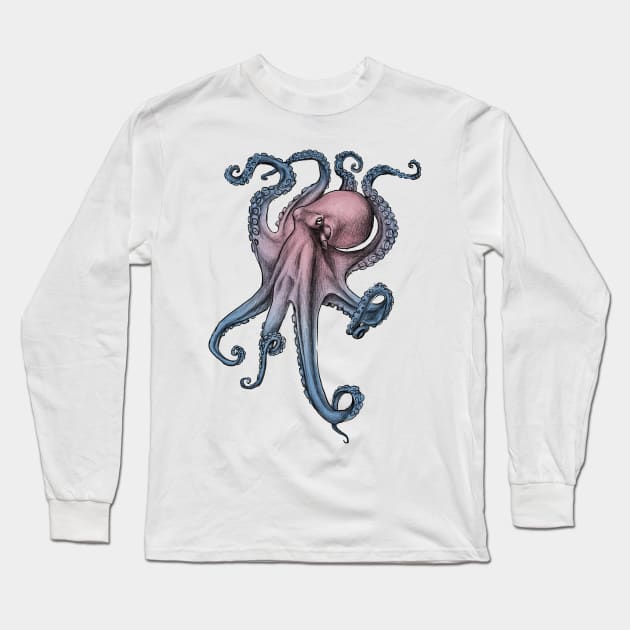 Tentacles Long Sleeve T-Shirt by Ropear